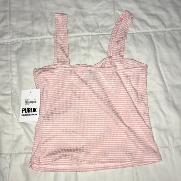 Forever 21 Ribbed Pinstriped Top - Picture 3 of 3